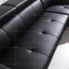 Wohnzimmer Klassisches Freizeit Ledersofa