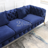 Möbel Modernes Sofa aus Chesterfield-Stoff