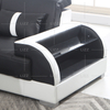 Home Leder Led Schnittsofa für Familienzimmer