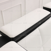Stilvolles Sofa mit Sofa aus Canvas und Couchtisch