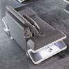 Freizeit-Leder-Sofa mit LED-Beleuchtung und Touch-Licht