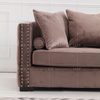 Ecksofa aus Flexsteel-Stoff für Wohnzimmer