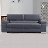 Traditionelles kleines graues Wohnzimmersofa