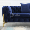 Möbel Modernes Sofa aus Chesterfield-Stoff