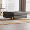 Funktionelles funktionales Sofa aus Karamellstoff
