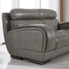 Modernes 1-Sitzer-Ledersofa im Schnitt