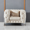 Elegantes High-End-Sofa aus Samtstoff