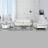 Klassisches Couch-Wohnzimmer-Sofa mit Edelstahl