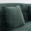 Möbel Modernes Sofa aus Canvas-Stoff