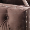 Bequemes Chesterfield-Sofa aus modernem Stoff